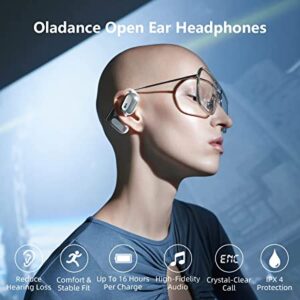 Oladance Open Ear Headphones Bluetooth 5.2 Wireless Earbuds